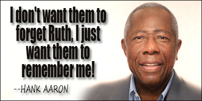 Hank Aaron quote