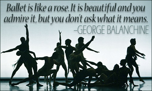 Ballet quote